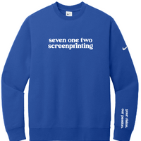 SEVEN ONE TWO NIKE CLUB CREWNECK (ADULT) | 712