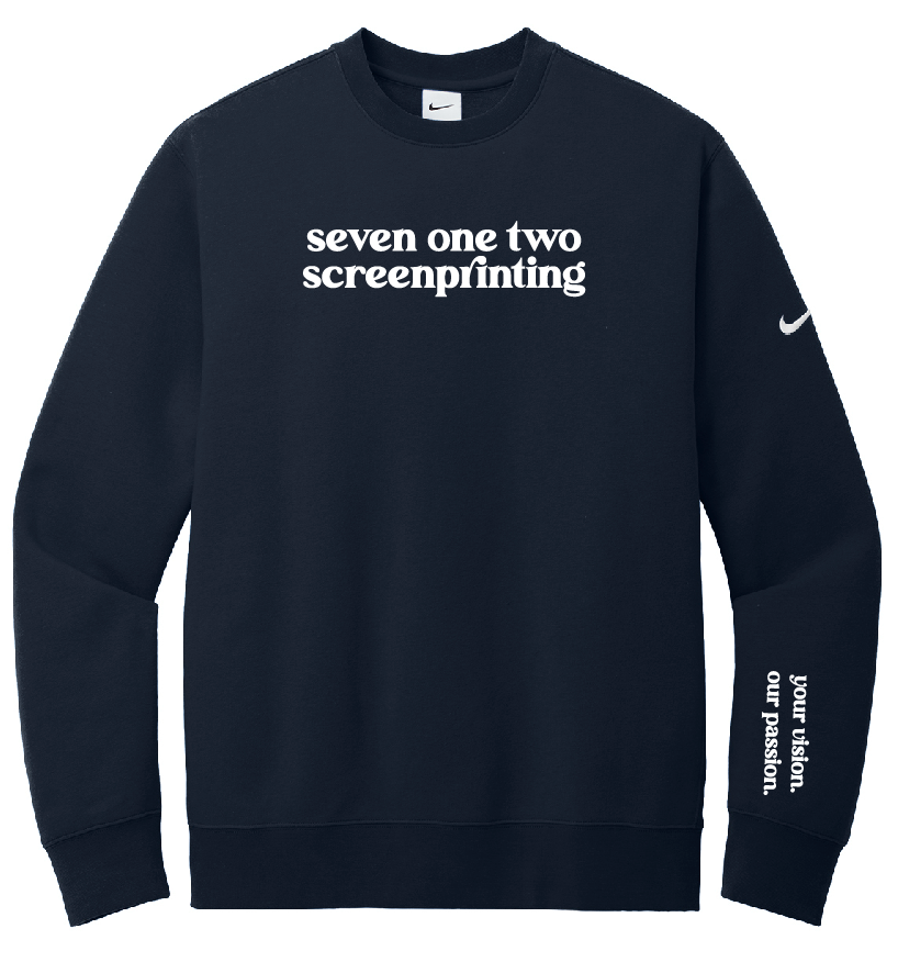 SEVEN ONE TWO NIKE CLUB CREWNECK (ADULT) | 712