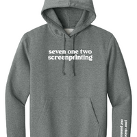 SEVEN ONE TWO DISTRICT HEAVYWEIGHT FLEECE (ADULT) | 712