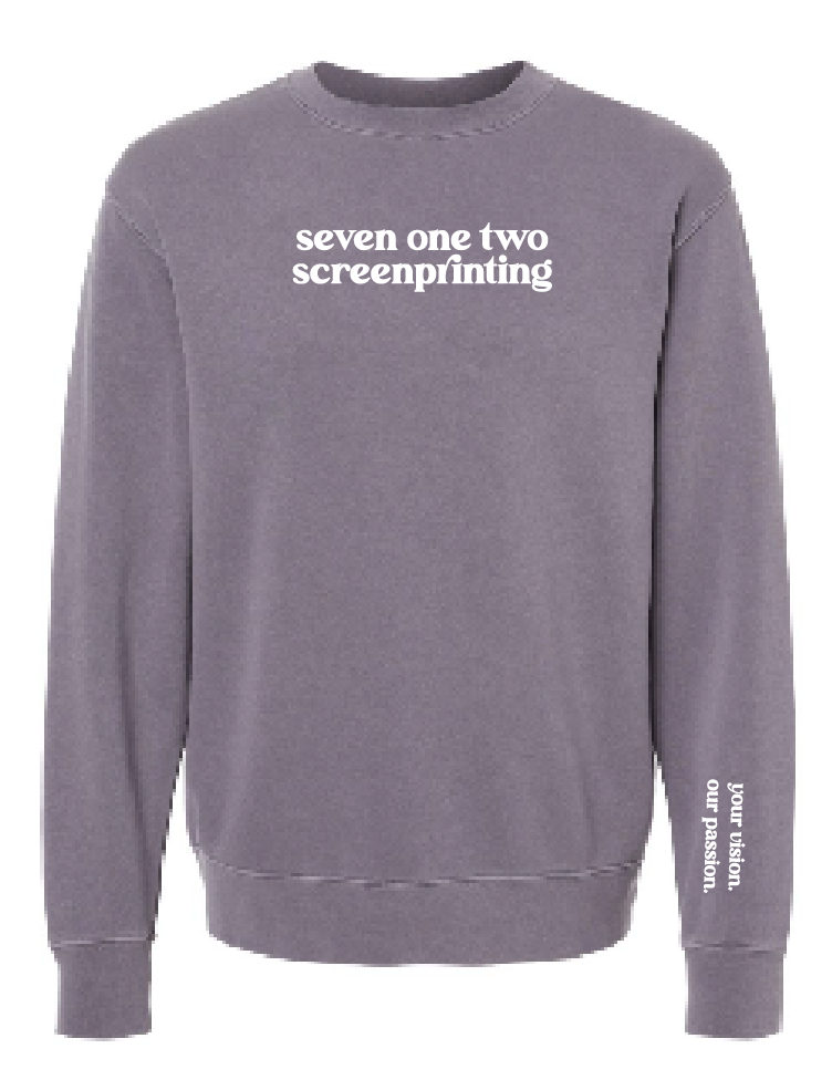 SEVEN ONE TWO INDEPENDENT CREWNECK (ADULT) | 712