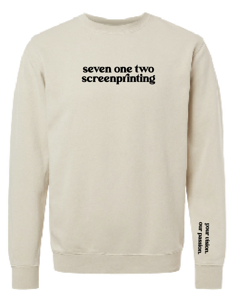 SEVEN ONE TWO INDEPENDENT CREWNECK (ADULT) | 712