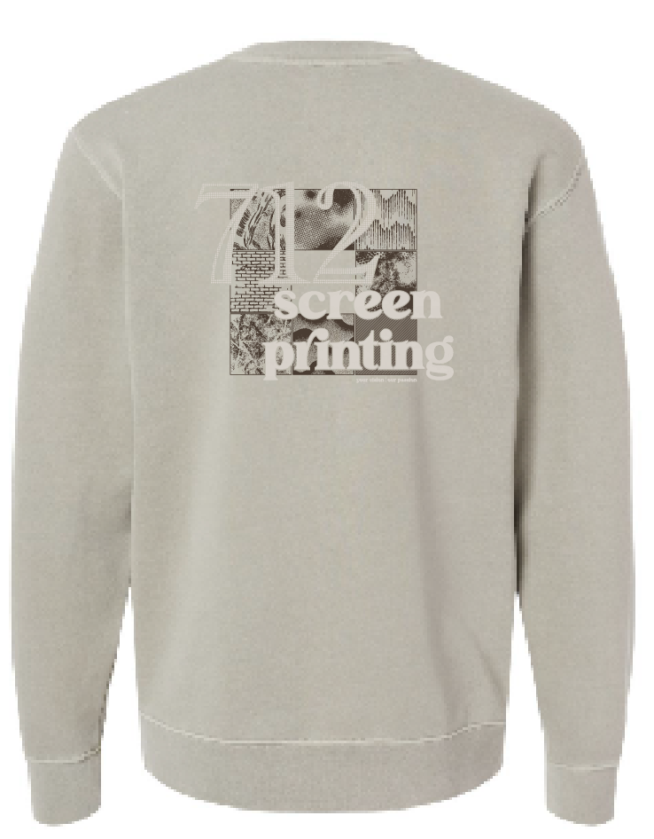 ABSTRACT SEVEN ONE TWO INDEPENDENT CREWNECK (ADULT) | 712