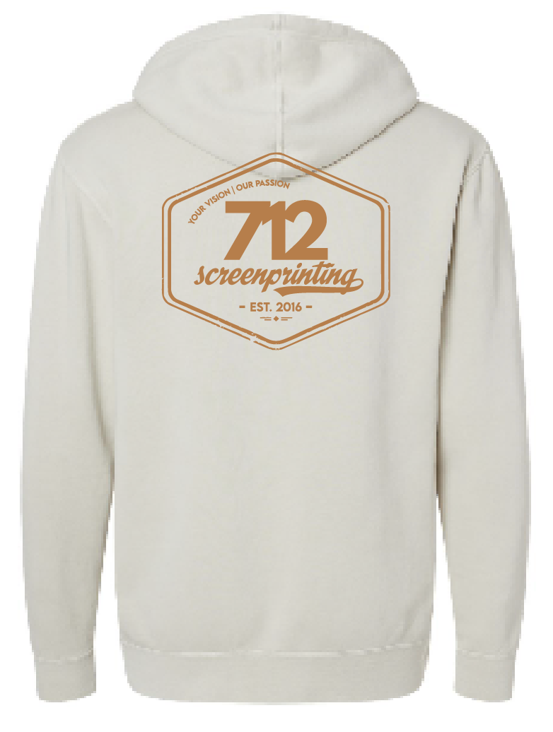 712 INDEPENDENT PIGMENT HOODIE (ADULT) | 712