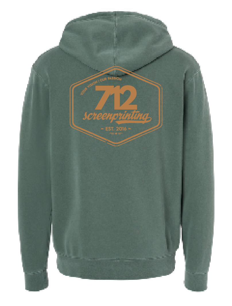 712 INDEPENDENT PIGMENT HOODIE (ADULT) | 712