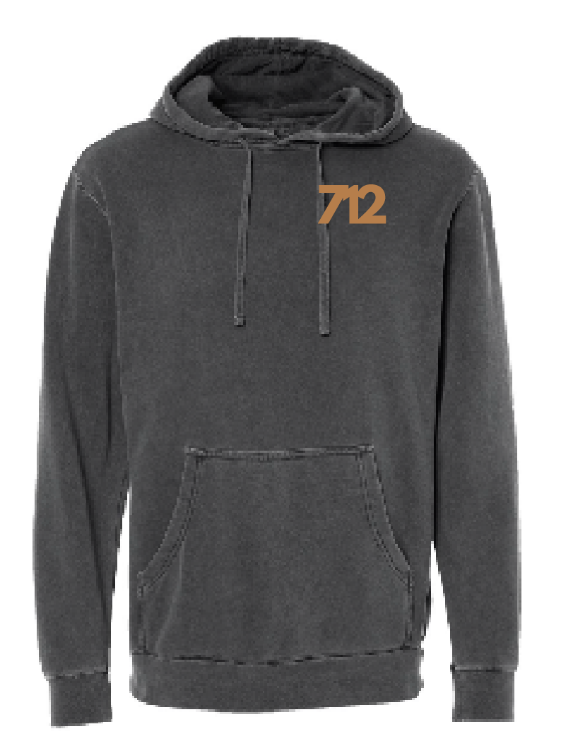 712 INDEPENDENT PIGMENT HOODIE (ADULT) | 712