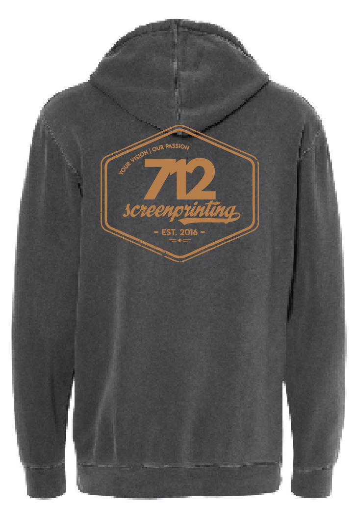 712 INDEPENDENT PIGMENT HOODIE (ADULT) | 712