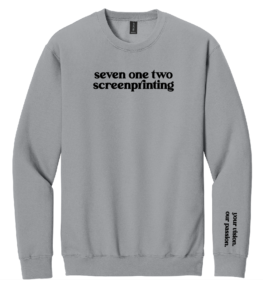 SEVEN ONE TWO GILDAN SOFTSTYLE MIDWEIGHT CREWNECK | 712