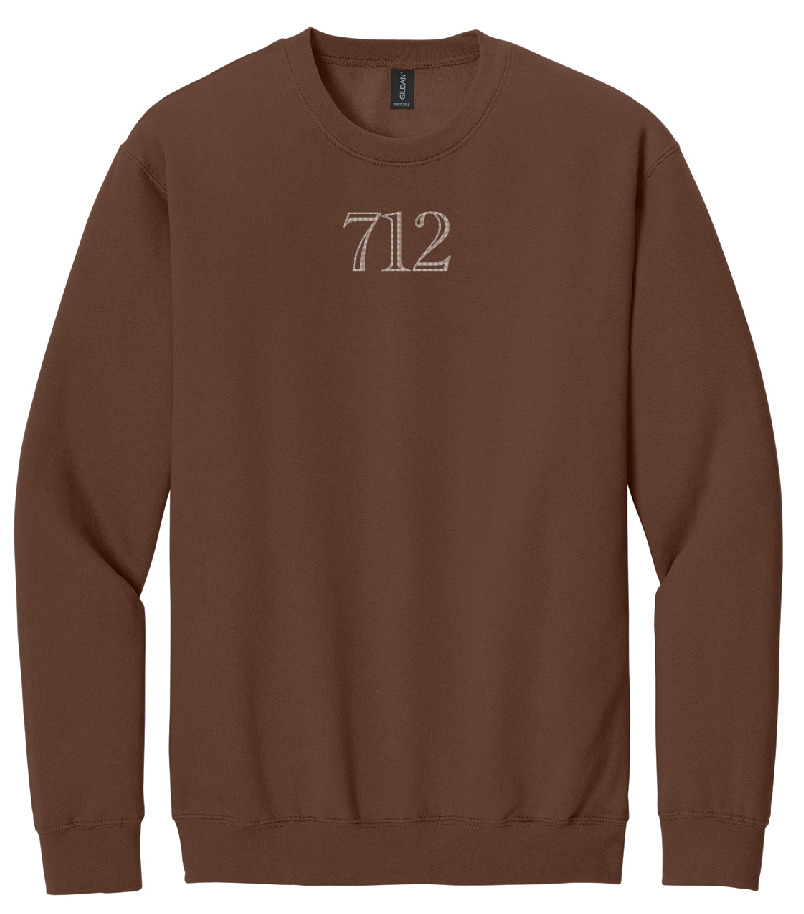 ABSTRACT SEVEN ONE TWO GILDAN SOFTSTYLE MIDWEIGHT CREWNECK | 712