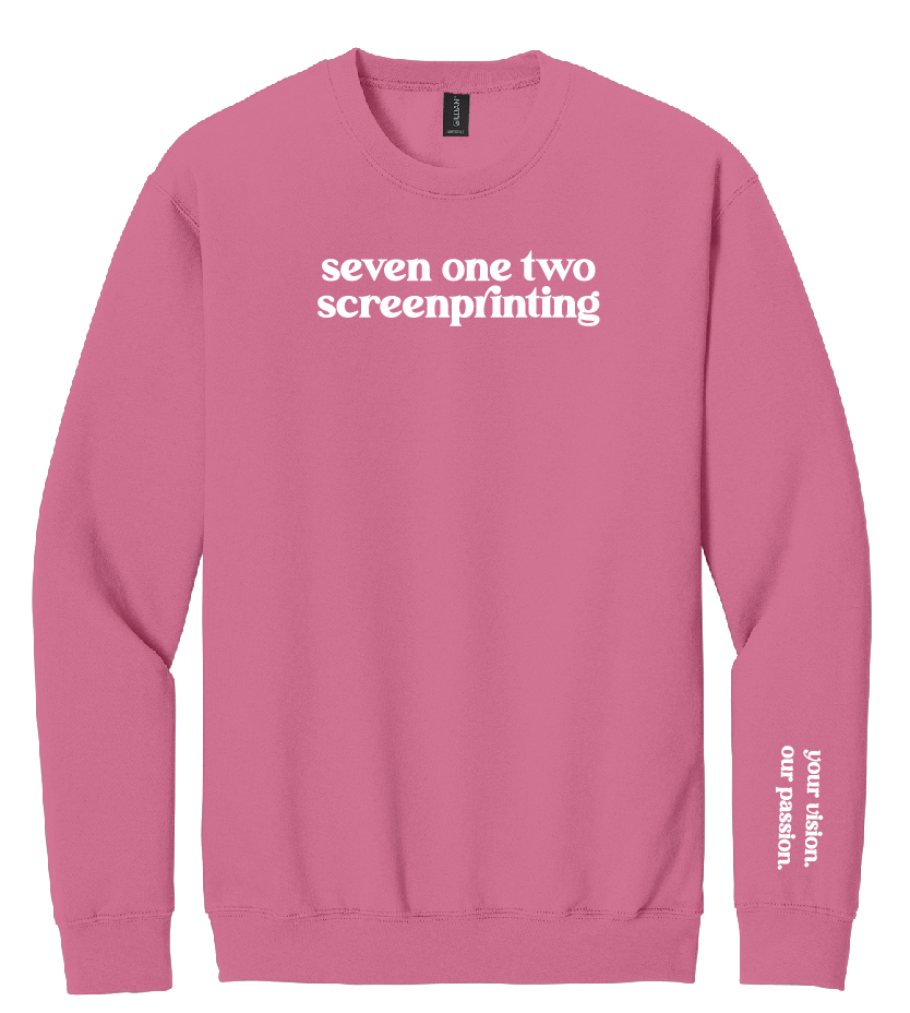 SEVEN ONE TWO GILDAN SOFTSTYLE MIDWEIGHT CREWNECK | 712