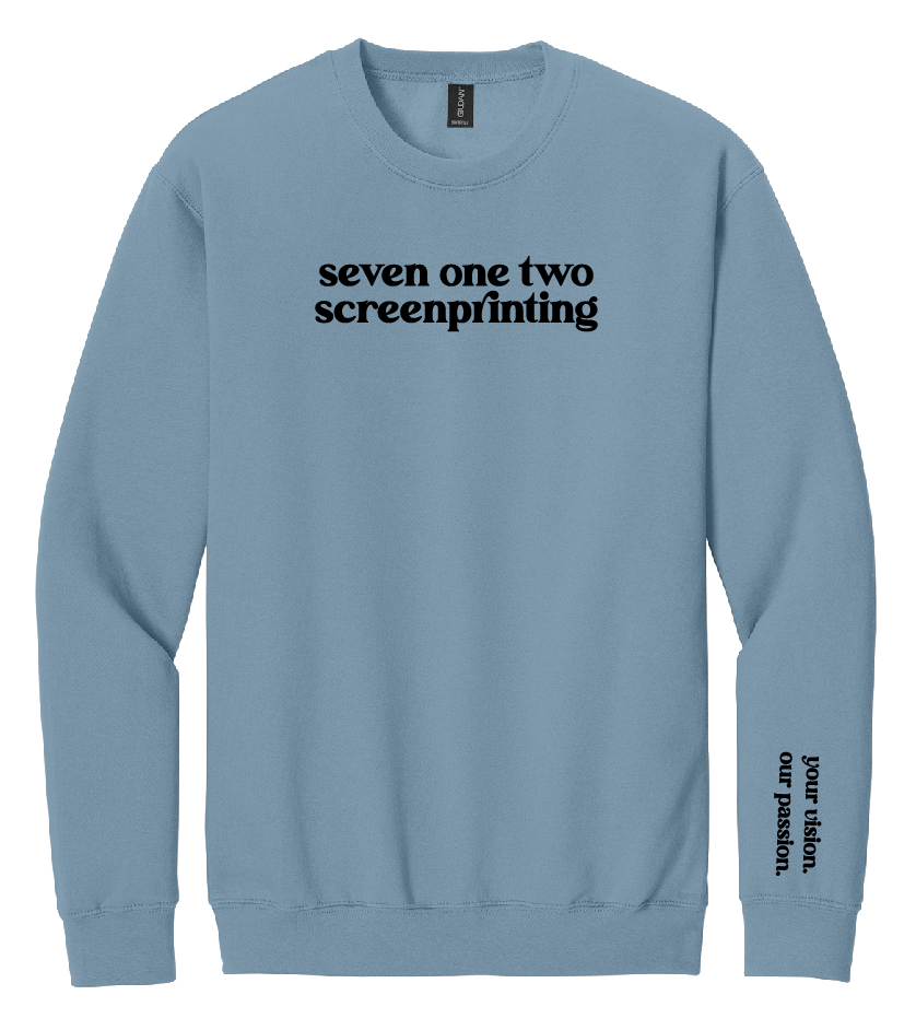 SEVEN ONE TWO GILDAN SOFTSTYLE MIDWEIGHT CREWNECK | 712