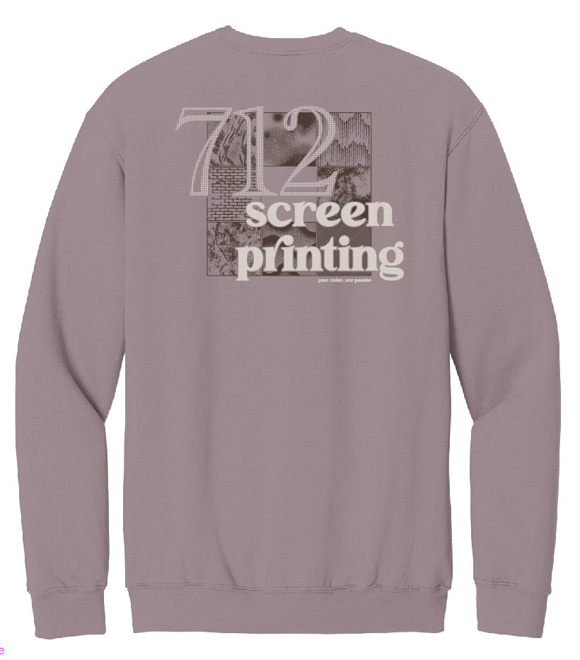 ABSTRACT SEVEN ONE TWO INDEPENDENT CREWNECK (ADULT) | 712
