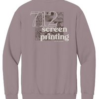 ABSTRACT SEVEN ONE TWO GILDAN SOFTSTYLE MIDWEIGHT CREWNECK | 712