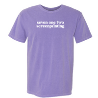 SEVEN ONE TWO COMFORT COLORS T-SHIRT (ADULT) | 712