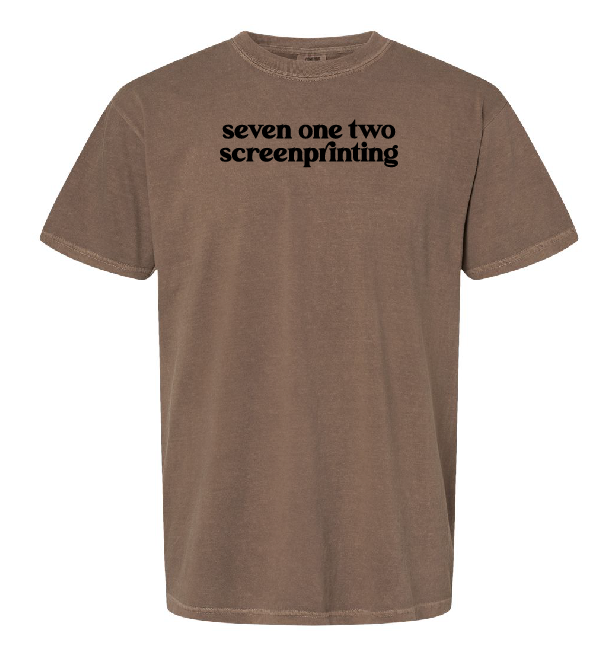 SEVEN ONE TWO COMFORT COLORS T-SHIRT (ADULT) | 712