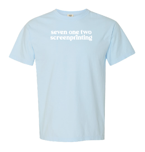 SEVEN ONE TWO COMFORT COLORS T-SHIRT (ADULT) | 712