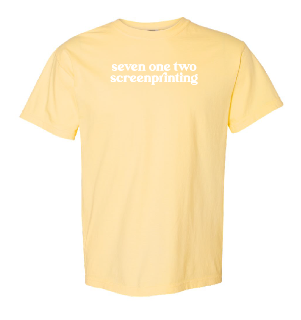 SEVEN ONE TWO COMFORT COLORS T-SHIRT (ADULT) | 712
