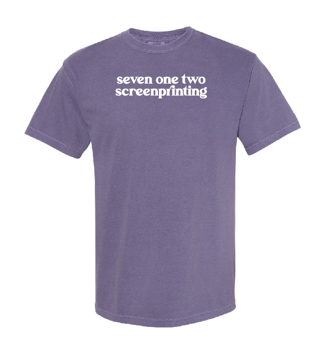 SEVEN ONE TWO COMFORT COLORS T-SHIRT (ADULT) | 712