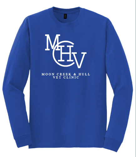 MOON CREEK VET GILDAN DRYBLEND LONG SLEEVE (ADULT) | MCV