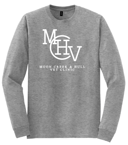 MOON CREEK VET GILDAN DRYBLEND LONG SLEEVE (ADULT) | MCV