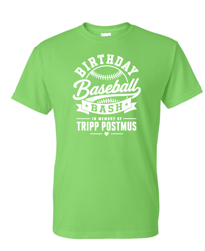 5TH ANNUAL BASEBALL BASH T-SHIRT (ADULT & YOUTH) | TRIPP26