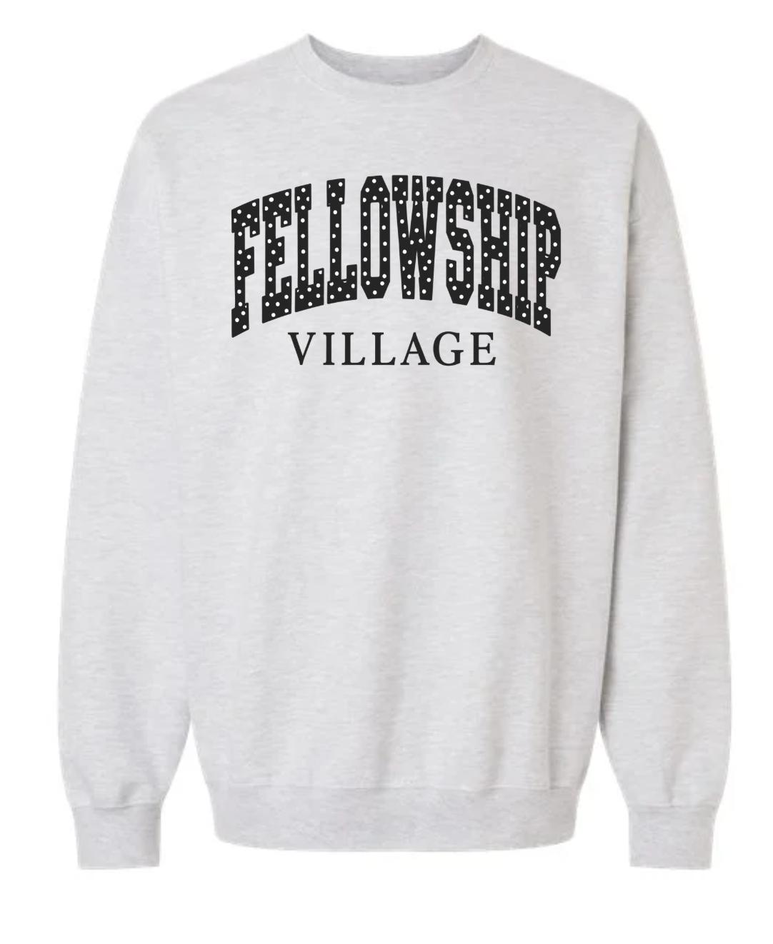 DOT FELLOWSHIP VILLAGE GILDAN MIDWEIGHT CREWNECK | FV26