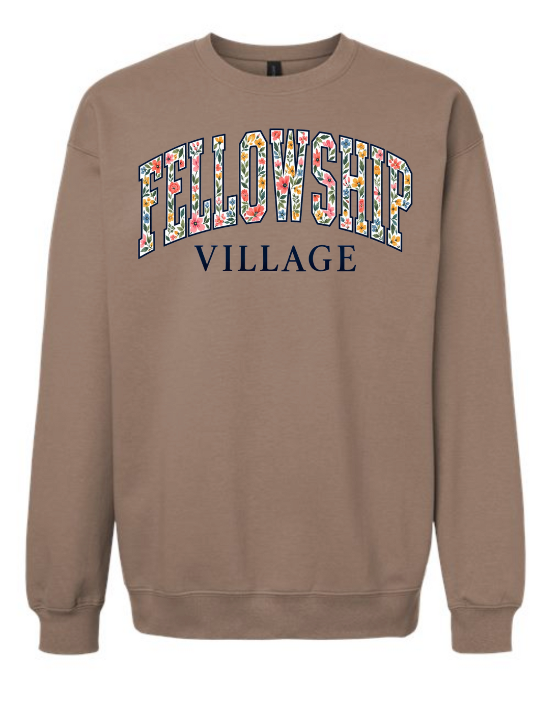 FLORAL FELLOWSHIP VILLAGE GILDAN MIDWEIGHT CREWNECK | FV26