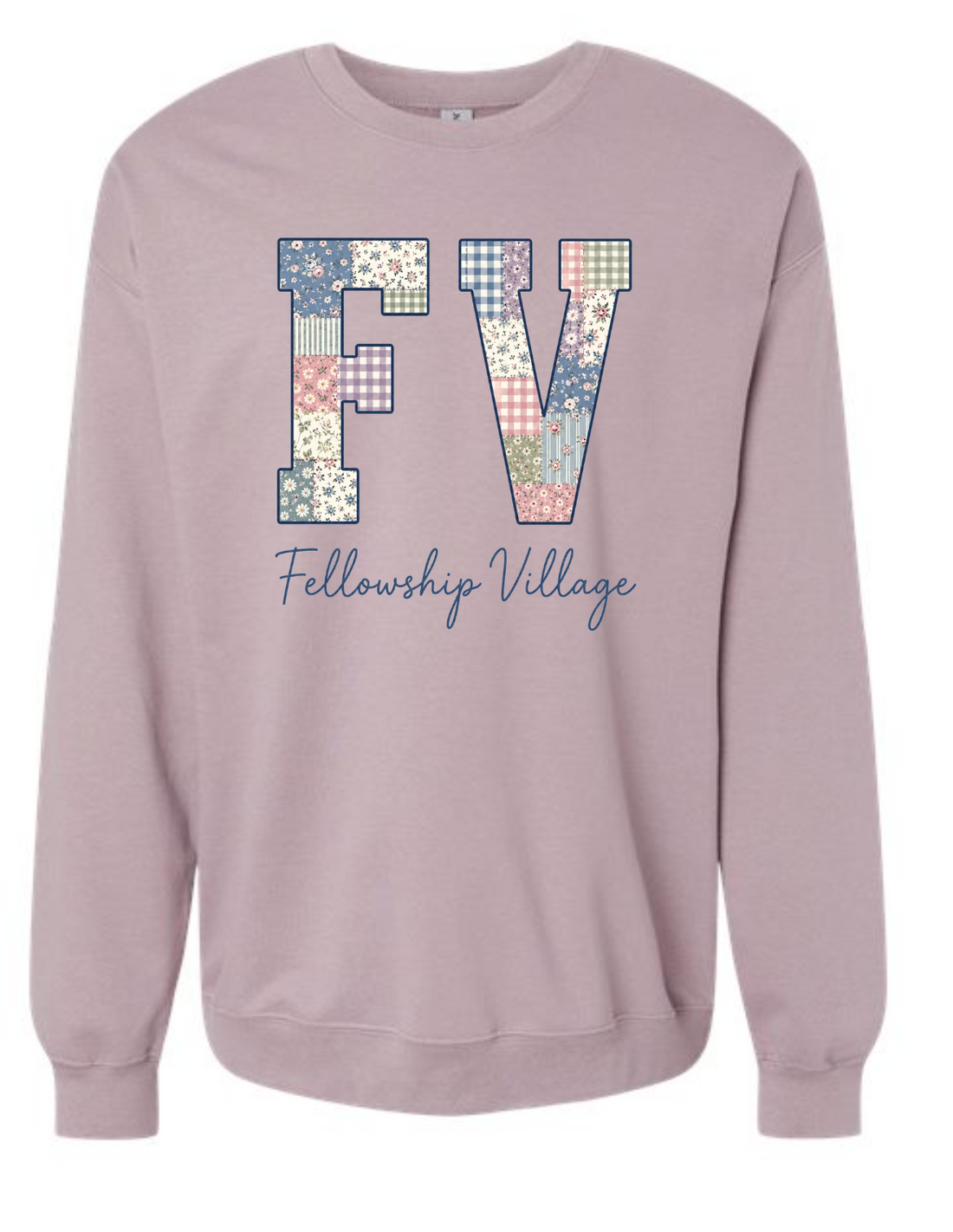 PATCHWORK FV GILDAN MIDWEIGHT CREWNECK | FV26