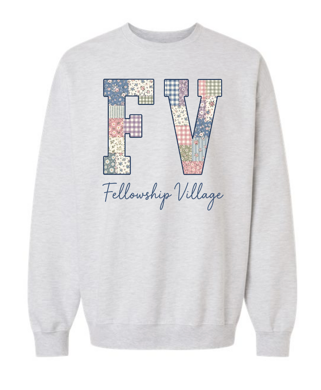 PATCHWORK FV GILDAN MIDWEIGHT CREWNECK | FV26