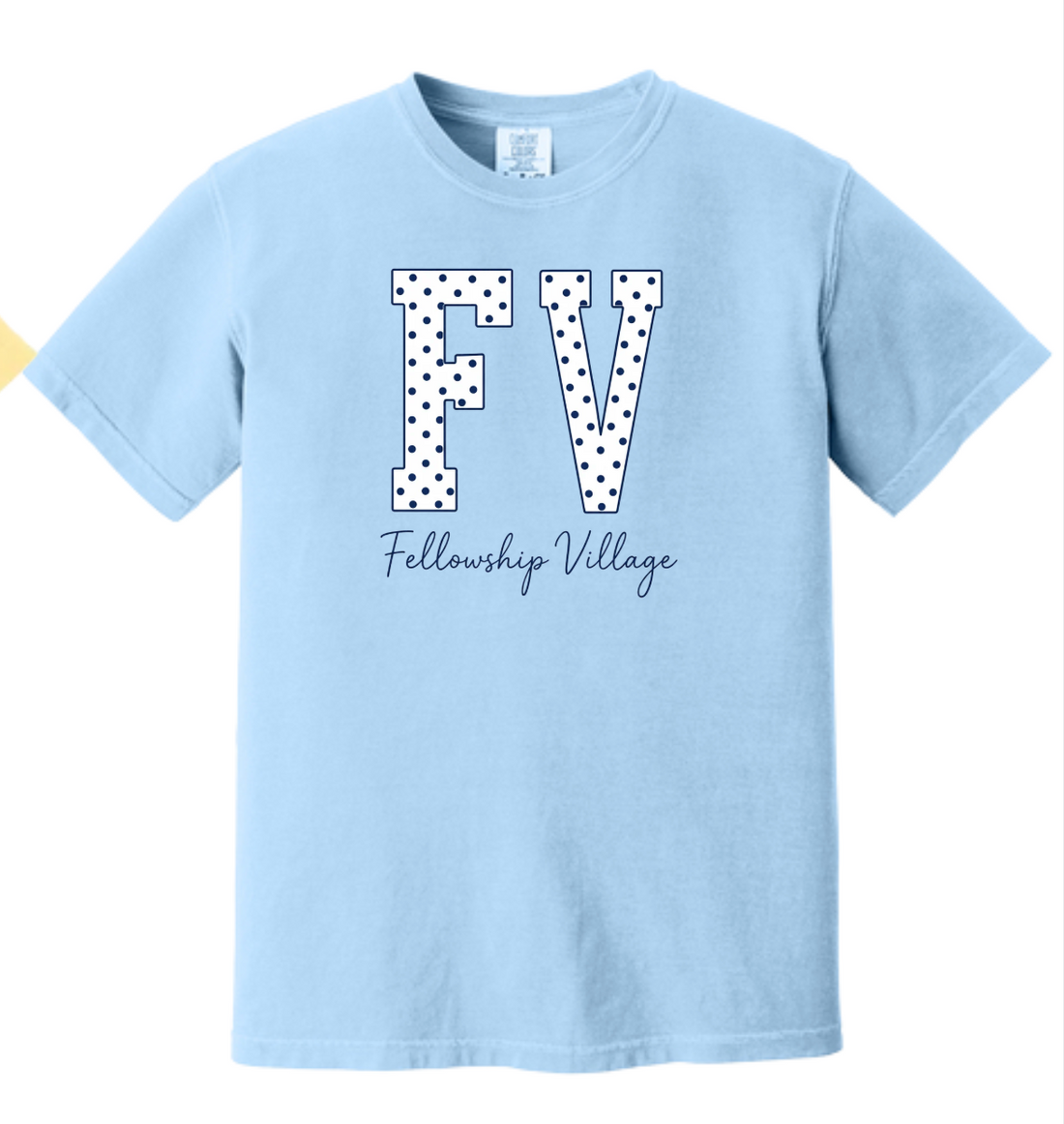POLKA DOT FV COMFORT COLORS SHORT OR LONG SLEEVE | FV26