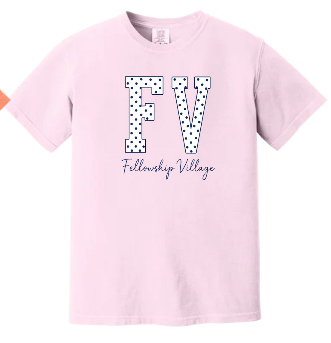 POLKA DOT FV COMFORT COLORS SHORT OR LONG SLEEVE | FV26
