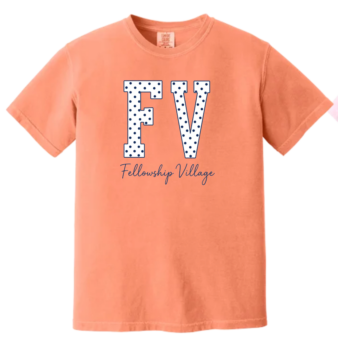 POLKA DOT FV COMFORT COLORS SHORT OR LONG SLEEVE | FV26