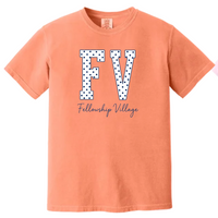 POLKA DOT FV COMFORT COLORS SHORT OR LONG SLEEVE | FV26