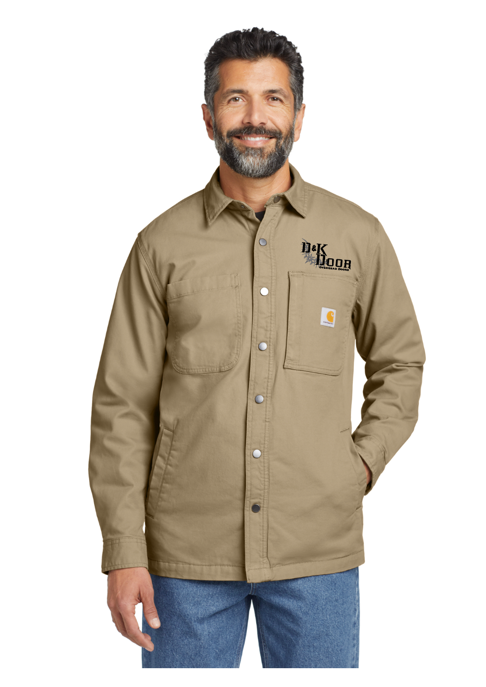 Carhartt® Rugged Flex® Fleece-Lined Shirt Jacket (MENS) | D&K