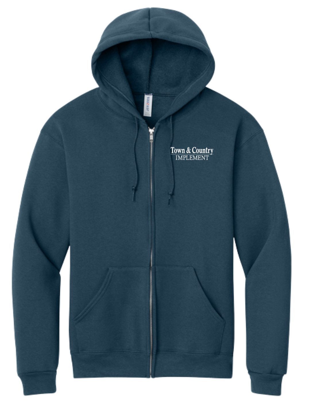 TOWN & COUNTRY JERZEES ZIP-UP | TCIMP
