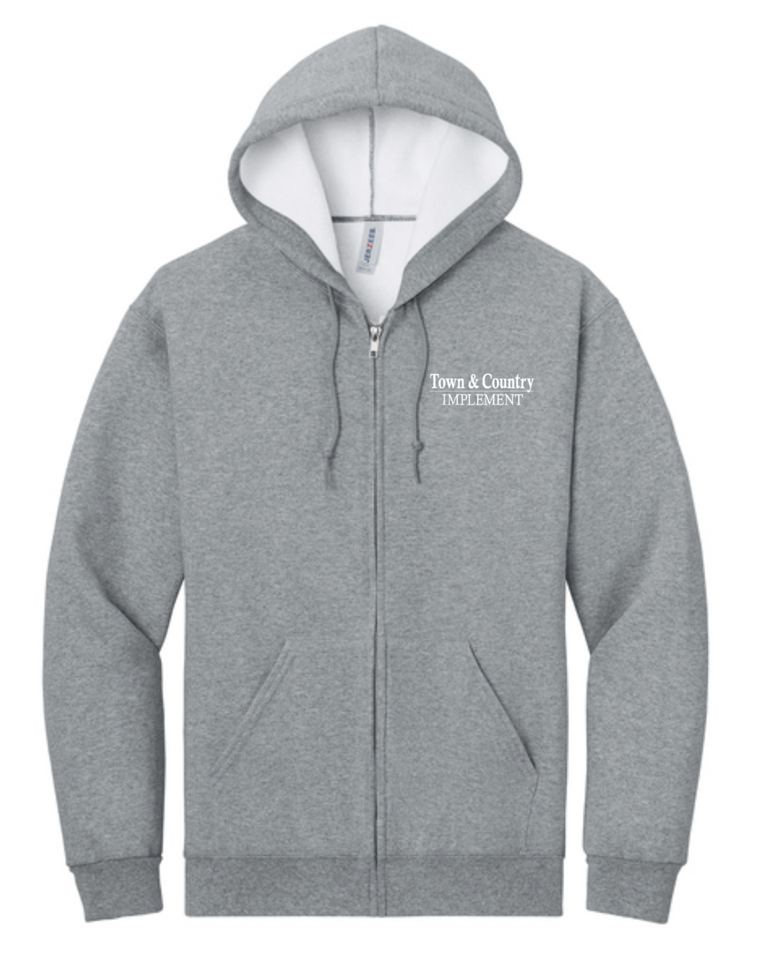 TOWN & COUNTRY JERZEES ZIP-UP | TCIMP