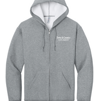 TOWN & COUNTRY JERZEES ZIP-UP | TCIMP