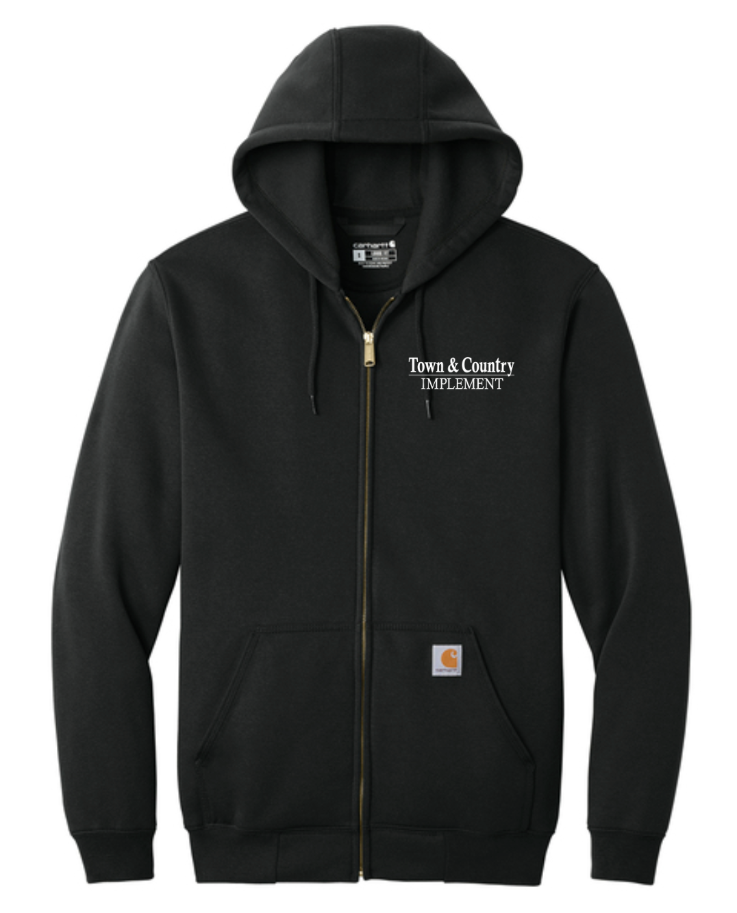 TOWN & COUNTRY CARHARTT MIDWEIGHT FULL ZIP HOODIE (ADULT) | TCIMP