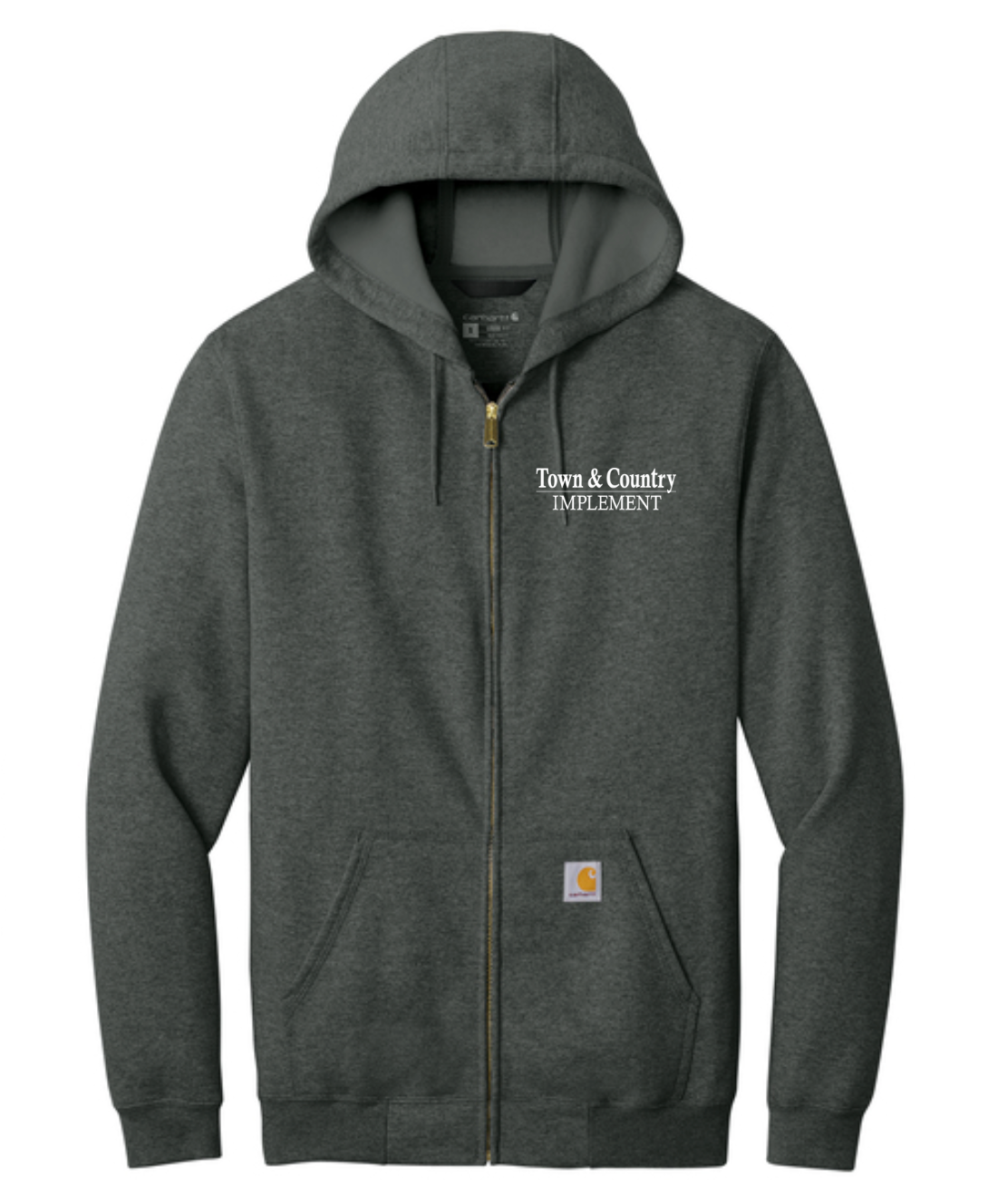 TOWN & COUNTRY CARHARTT MIDWEIGHT FULL ZIP HOODIE (ADULT) | TCIMP