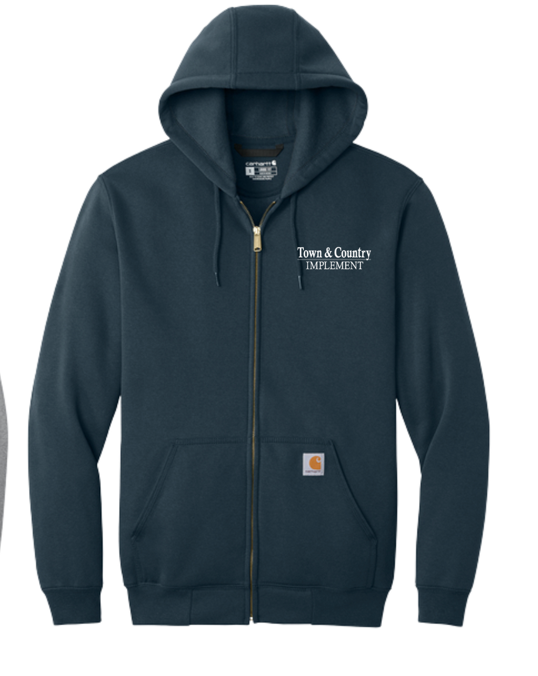 TOWN & COUNTRY CARHARTT MIDWEIGHT FULL ZIP HOODIE (ADULT) | TCIMP