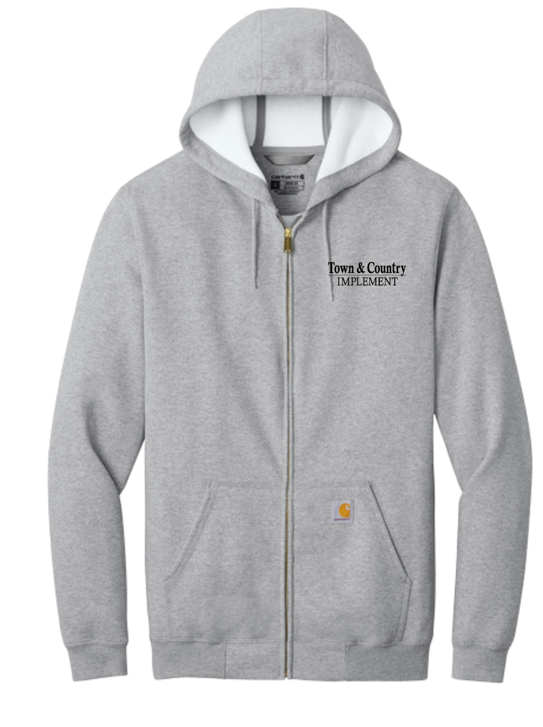 TOWN & COUNTRY CARHARTT MIDWEIGHT FULL ZIP HOODIE (ADULT) | TCIMP