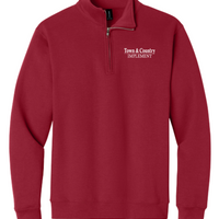 TOWN & COUNTRY GILDAN 1/4 ZIP SWEATSHIRT | TCIMP