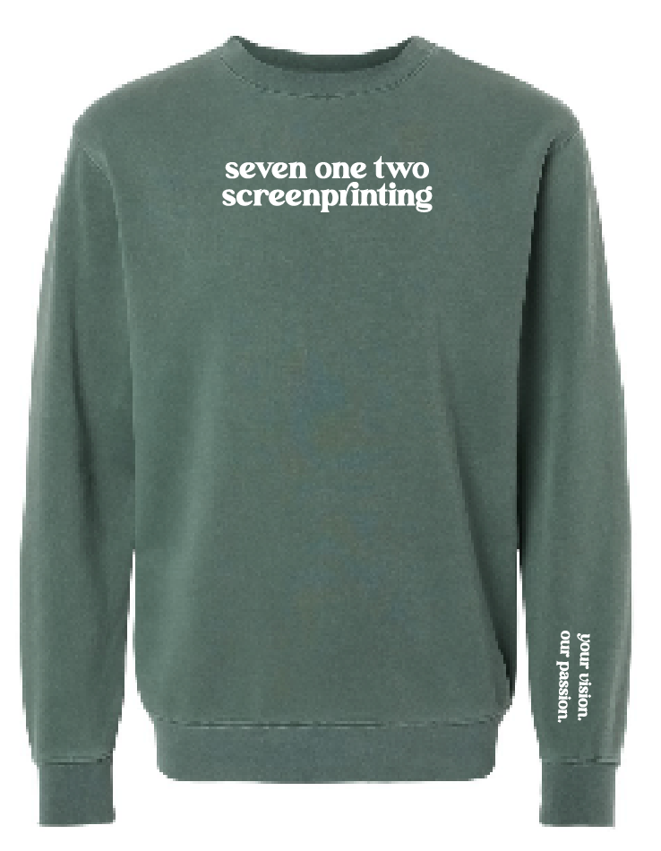 SEVEN ONE TWO INDEPENDENT CREWNECK (ADULT) | 712