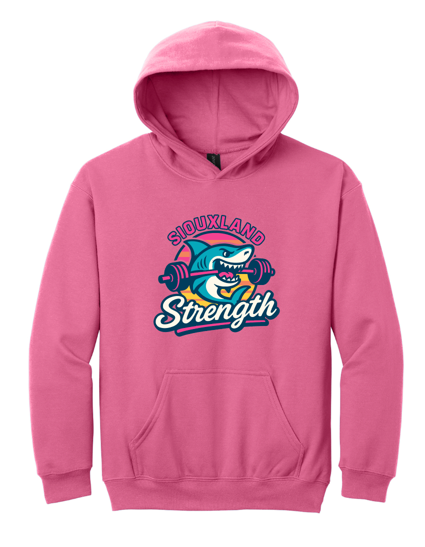 SHARK ADULT/YOUTH SOFTSTYLE MIDWEIGHT HOODED SWEATSHIRT | SHARK26