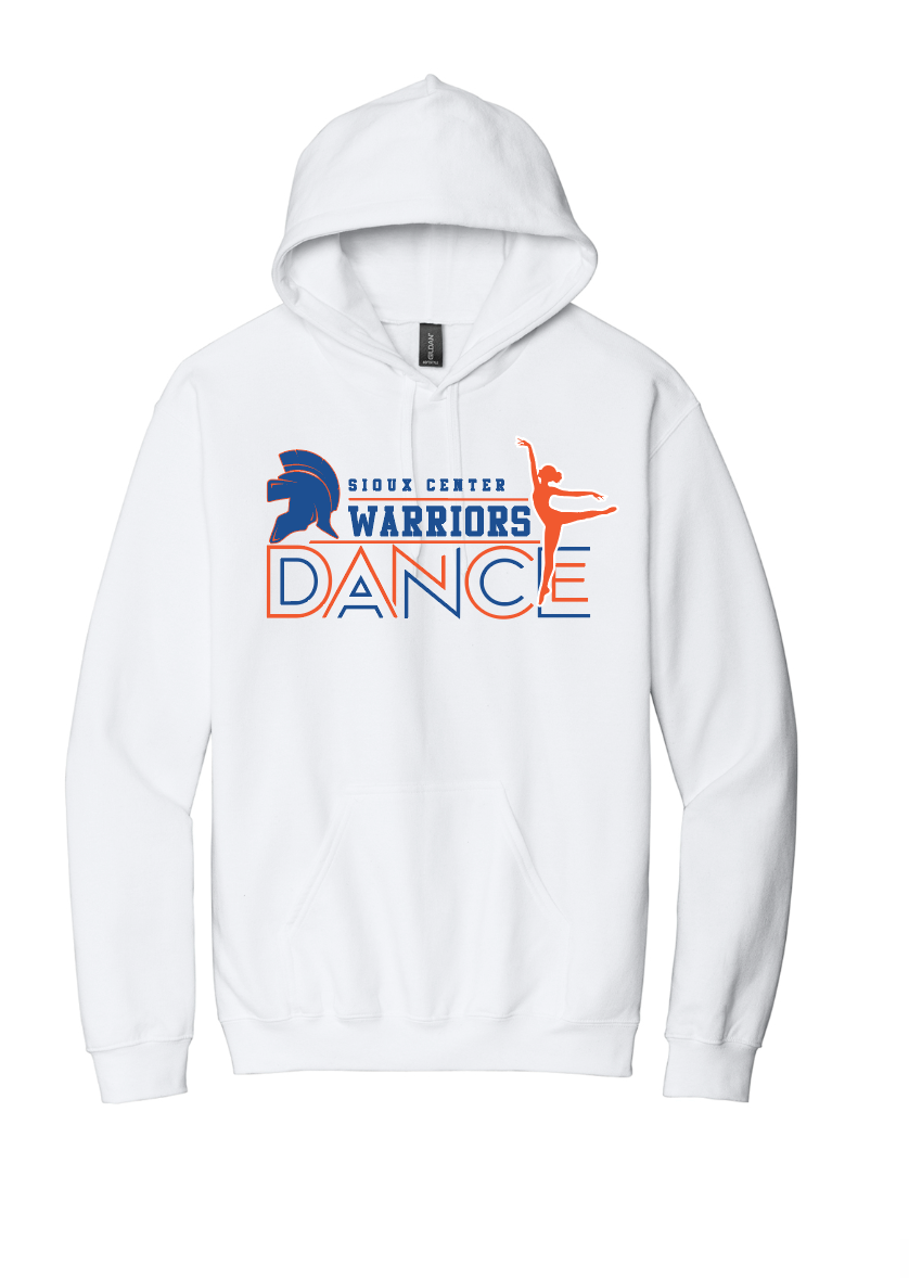 SC WARRIORS Gildan Midweight Hooded Sweatshirt (Youth & Adult) | SCDT26