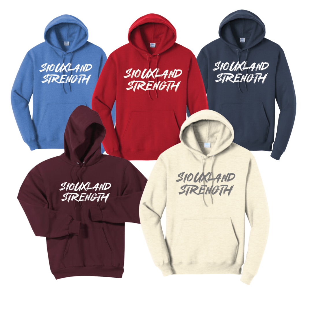 Siouxland Strength Port & Company Fleece Hoodie | SS23