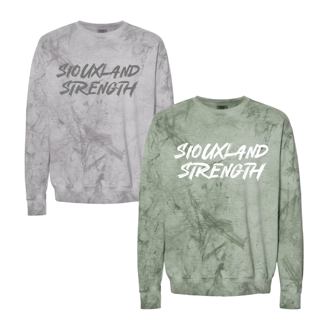 Siouxland Strength Comfort Colors Colorblast Crewneck | SS23