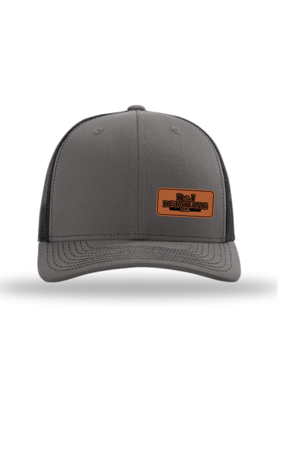 D & J DETAILING RICHARDSON LEATHER PATCH HAT | DJ2026