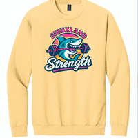 SHARK ADULT GILDAN SOFTSTYLE CREWNECK SWEATSHIRT | SHARK26