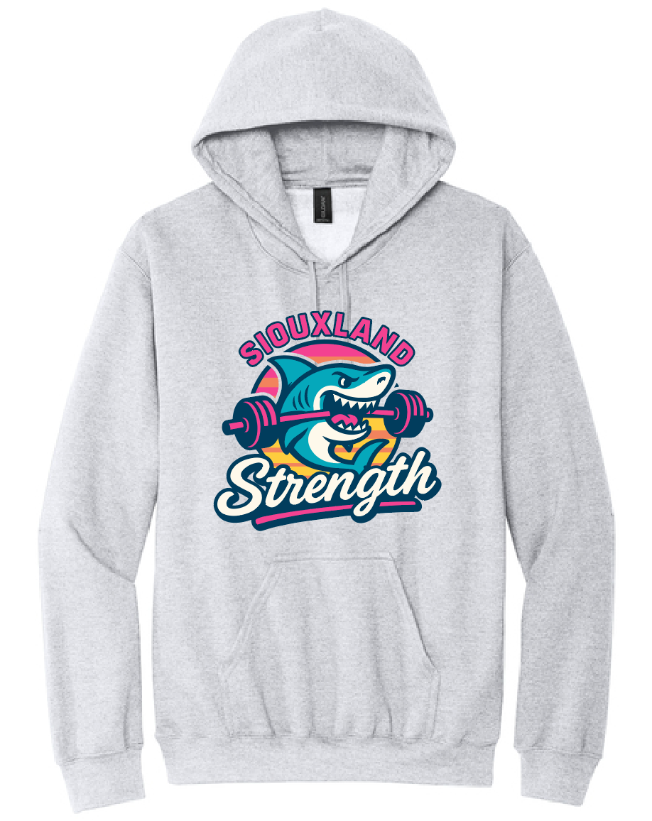 SHARK ADULT/YOUTH SOFTSTYLE MIDWEIGHT HOODED SWEATSHIRT | SHARK26