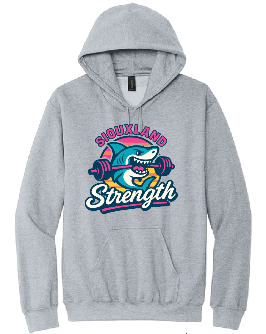 SHARK ADULT/YOUTH SOFTSTYLE MIDWEIGHT HOODED SWEATSHIRT | SHARK26